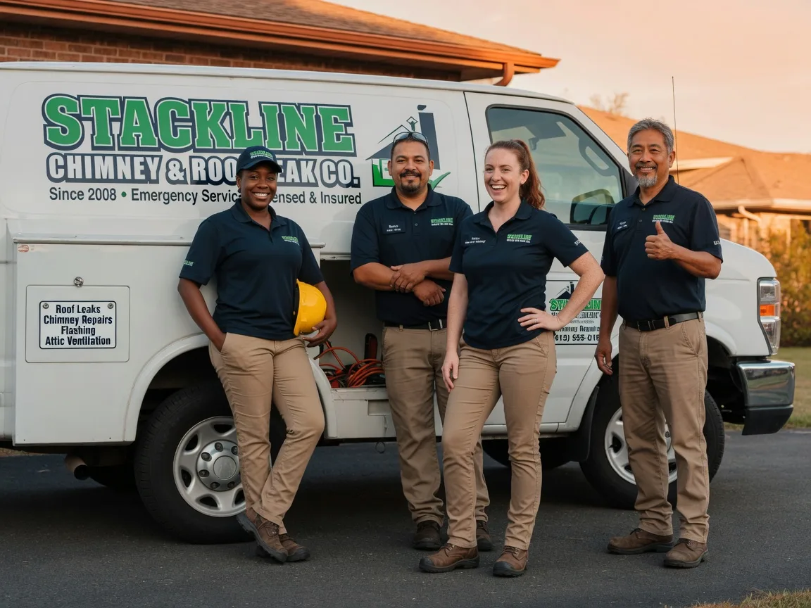Chimney flashing repair company in Newtown, VA